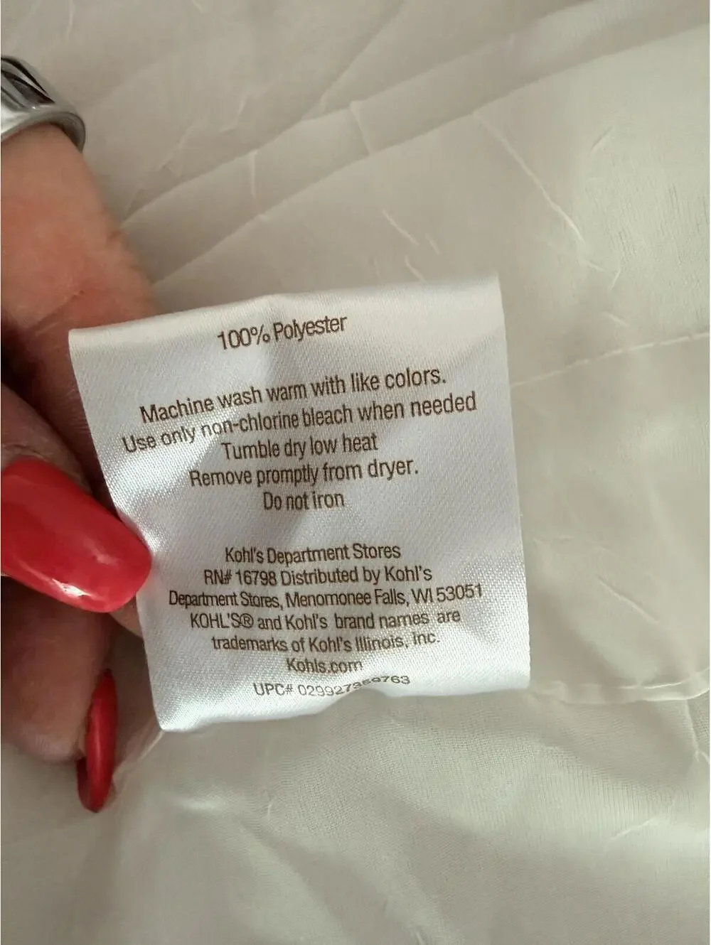Home Classics Cream colored crushed voile curtains 51x63